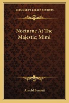 Paperback Nocturne At The Majestic; Mimi Book