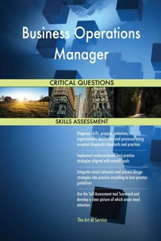 Paperback Business Operations Manager Critical Questions Skills Assessment Book