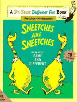 Paperback Sneetches Are Sneetches: Learn about Same and Different Book