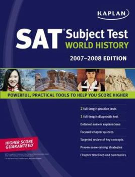 Paperback Kaplan SAT Subject Test: World History Book