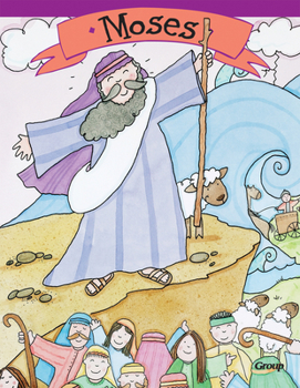 Paperback Bible Big Books: Moses Book