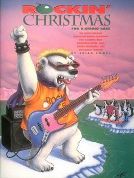 Paperback Rockin' Christmas for 5-String Bass Book