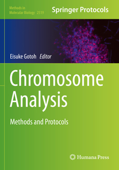 Paperback Chromosome Analysis: Methods and Protocols Book
