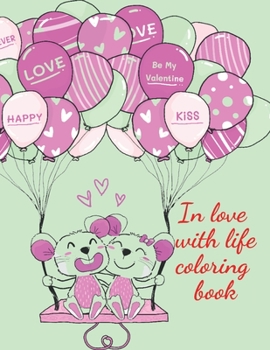 Paperback In love with life coloring book