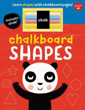 Board book Chalkboard Shapes: Learn Shapes with Chalkboard Pages! Book