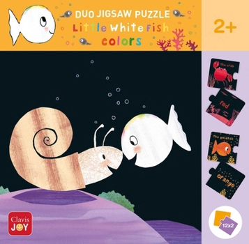 Misc. Duo Jigsaw Puzzle Little White Fish. Colors Book