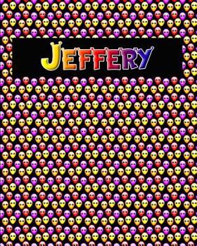 Paperback 120 Page Handwriting Practice Book with Colorful Alien Cover Jeffery: Primary Grades Handwriting Book