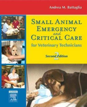 Paperback Small Animal Emergency and Critical Care for Veterinary Technicians Book