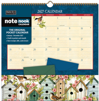 Misc. Heart & Home 2027 Note Nook Calendar Book