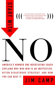 Hardcover Start with No: The Negotiating Tools That the Pros Don't Want You to Know Book