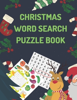 Paperback Christmas Word Search Puzzle Book: Christmas Edition Volume 1: 8.5" x 11" Large Print ( 85 Page Large Print Word Search Books) Word Search Puzzles for [Large Print] Book