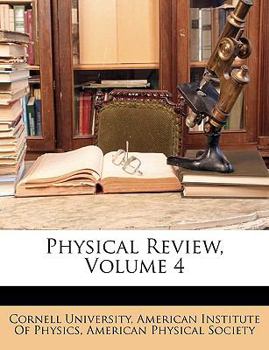 Paperback Physical Review, Volume 4 Book