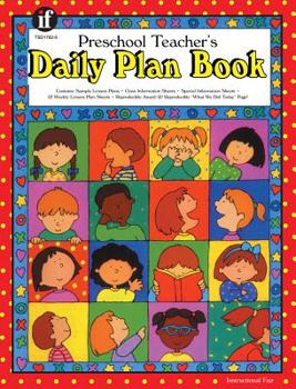 Paperback Preschool Teacher's Daily Plan Book