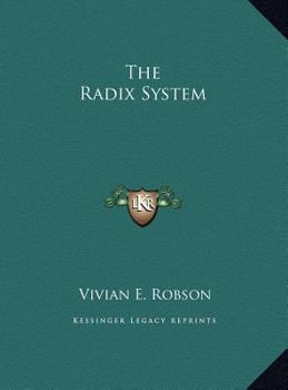 Hardcover The Radix System Book