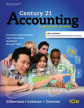 Hardcover Century 21 Accounting: Multicolumn Journal, Copyright Update Book