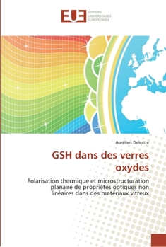 Paperback Gsh dans des verres oxydes [French] Book