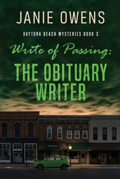 Paperback Write of Passing: The Obituary Writer [Large Print] Book