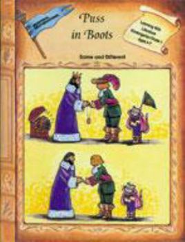 Paperback Learning with Literature: Puss in Boots, Same and Different, Grade K-1 Book