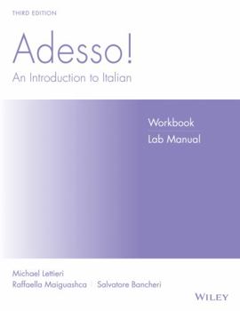 Paperback Adesso!: An Introduction to Italian Book