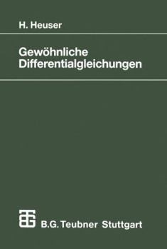 Paperback Gewöhnliche Differentialgleichungen: Einführung in Lehre Und Gebrauch [German] Book