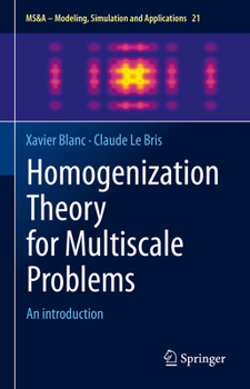 Hardcover Homogenization Theory for Multiscale Problems: An Introduction Book