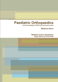 Paperback Paediatric Orthopaedics Book