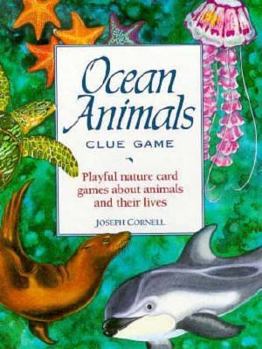 Paperback Ocean Animals Clue Game: Playful Nature Card Games about Animals and Their Lives Book