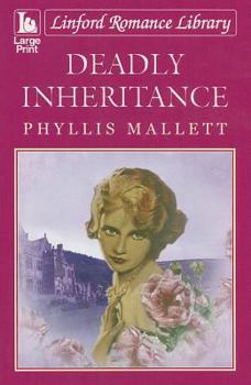 Paperback Deadly Inheritance [Large Print] Book