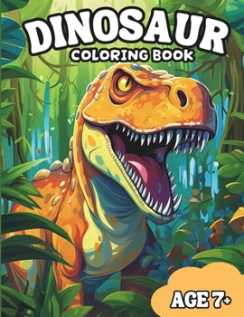 Paperback Dinosaur Coloring Book: Roar into Creativity Book