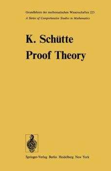 Hardcover Proof Theory Book