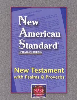 Holy Bible: NASB New American Standard New Testament with Psalms and Proverbs; Blue Imitation Leather