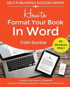 Paperback How to Format Your Book in Word Book