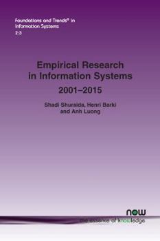 Paperback Empirical Research in Information Systems: 2001-2015 Book