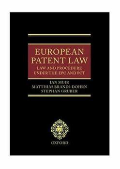Hardcover European Patent Law: Law and Procedure under the EPC and PCT Book