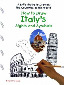 Library Binding How to Draw Italy's Sights and Symbols Book