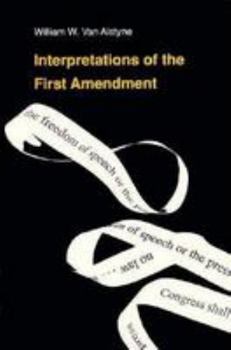 Paperback Interpretations of the First Amendment (Duke Press Policy Studies) Book