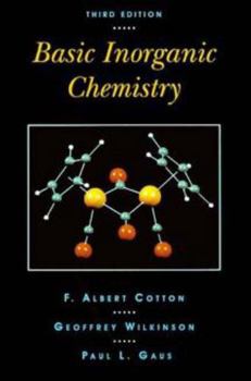 Hardcover Basic Inorganic Chemistry Book