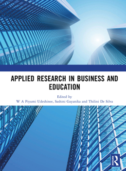 Hardcover Applied Research in Business and Education Book