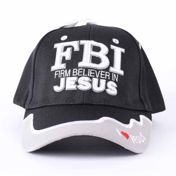 Hardcover Cap Black FBI Jesus Book