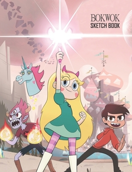 Sketch Book: Star vs. the Forces of Evil Sketchbook 129 pages, Sketching, Drawing and Creative Doodling Notebook to Draw and Journal 8.5 x 11 in large (21.59 x 27.94 cm)