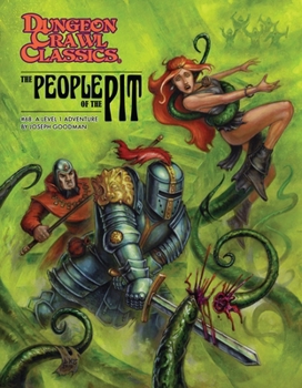 Hardcover Dungeon Crawl Classics #68: People of the Pit - Hardcover Edition Book