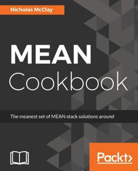 Paperback MEAN Cookbook Book