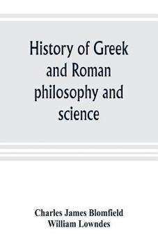 Paperback History of Greek and Roman philosophy and science Book
