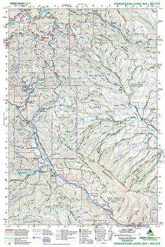 Map Manastash Lake, Wa No. 273 Book