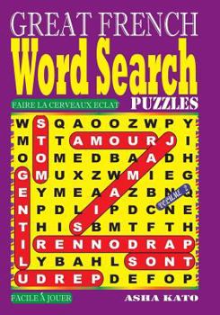 Paperback GREAT FRENCH Word Search Puzzles. Vol. 2 [French] Book