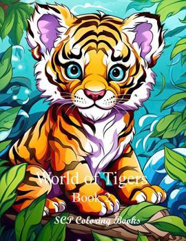 Paperback World of Tigers: Book 2 (SCP Coloring Books) Book