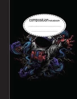 Composition Notebook, 8.5 x 11, 110 pages: Astronaut: (School Notebooks)