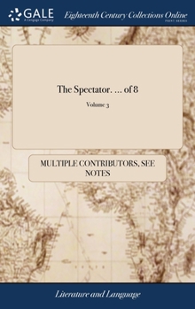 Hardcover The Spectator. ... of 8; Volume 3 Book
