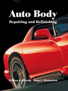 Hardcover Auto Body Repairing and Refinishing Book