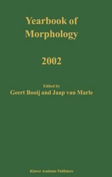 Paperback Yearbook of Morphology 2002 Book